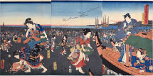 Utagawa Kunisada (Toyokuni III) Third Month