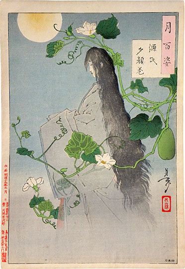 Yoshitoshi woodblock print