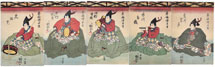 Utagawa Kuniyoshi Songs for Spring Worth One Thousand Gold Coins