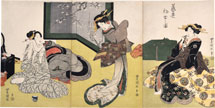 Utagawa Toyokuni I The Debut of a New Geisha