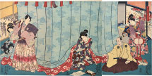 Utagawa Kunisada (Toyokuni III) Sixth Month  