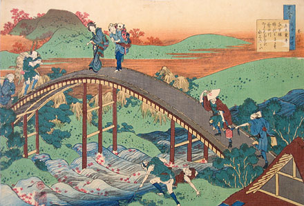 Hokusai, Hundred Poems