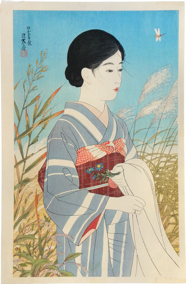 Scholten Japanese Art | Woodblock Prints | Ito Shinsui Fine Weather in