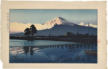 Gihachiro Okuyama No. 1, Lake Kawaguchi at Dawn