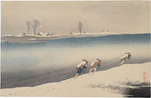 Uehara Konen winter landscape