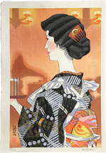 Paul Binnie Cafe Waitress of 1930 