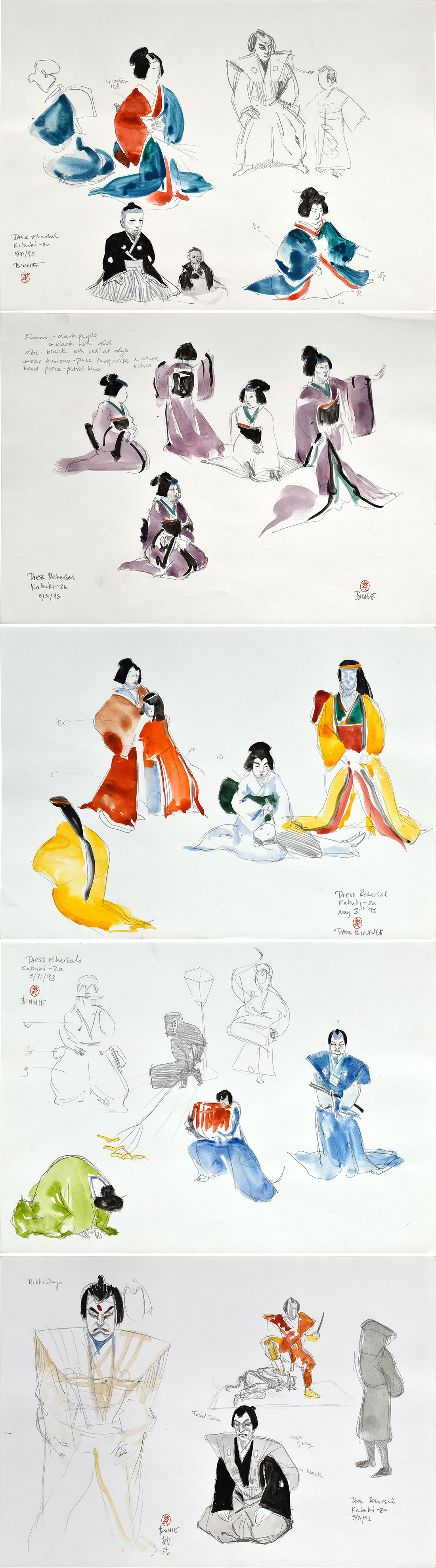 Paul Binnie Dress Rehersal Kabuki-za