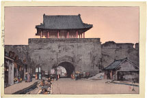 Hiroshi Yoshida Dainan Gate in Mukden