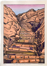 Paul Binnie The Steps at Black's Beach: Sunset 