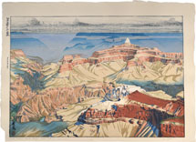 Paul Binnie Cloud Shadows, Grand Canyon Color Test II (Pale Va…