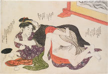 Katsukawa Shuncho Waters of Edo: At a Teahouse